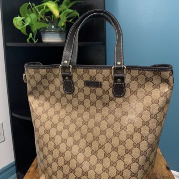 GUCCI canvass tote bag - Picture 3 of 9